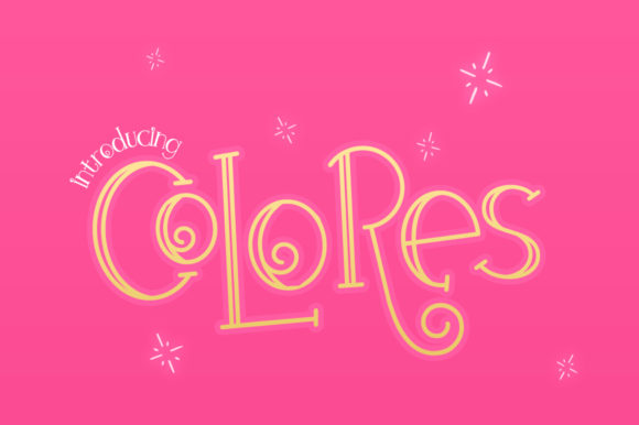 Colores Font
