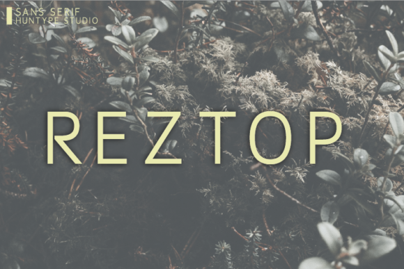 Reztop Font