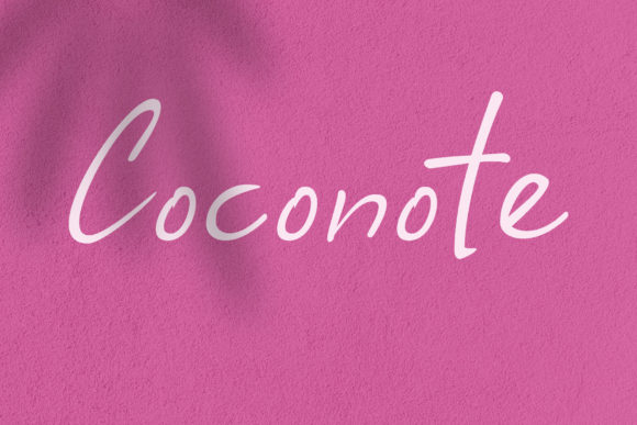 Coconote Font