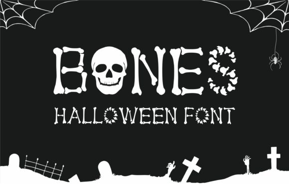 Bones Halloween Font