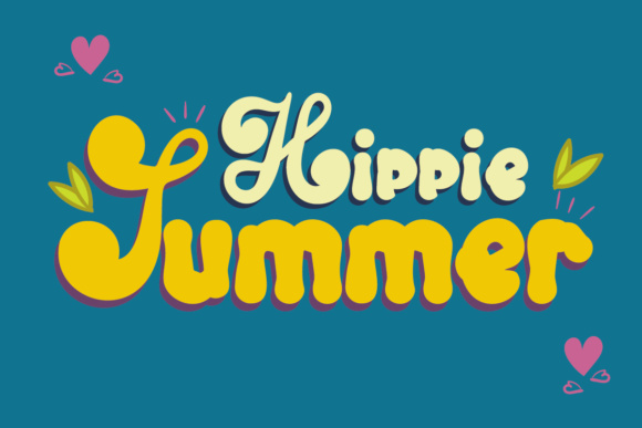 Hippie Summer Font