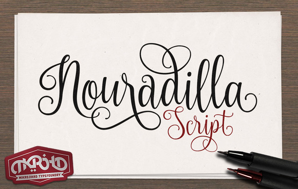 Nouradilla Script Free Version Font