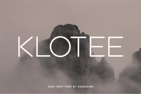 Klotee Font