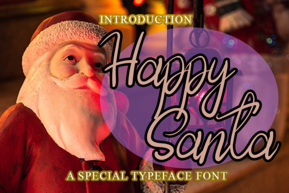 Happy Santa Font