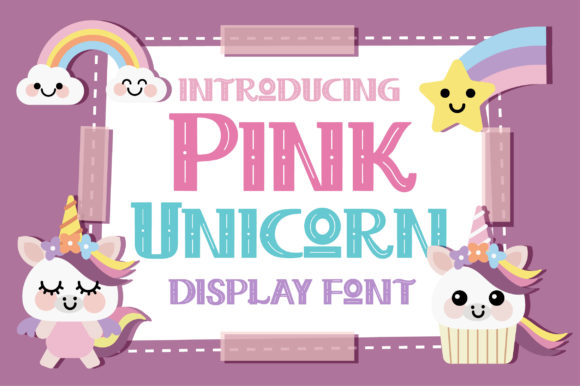 Pink Unicorn Font