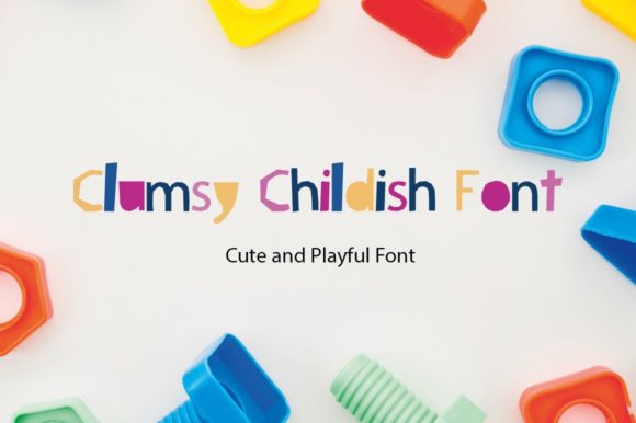 Clumsy Childish Font