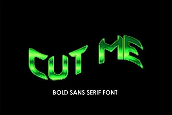 Cut Me Font