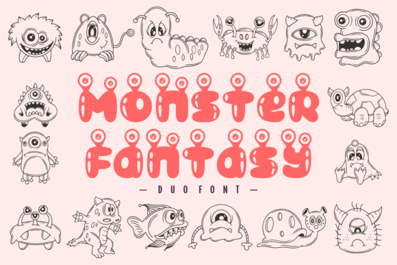 Monster Fantasy Font