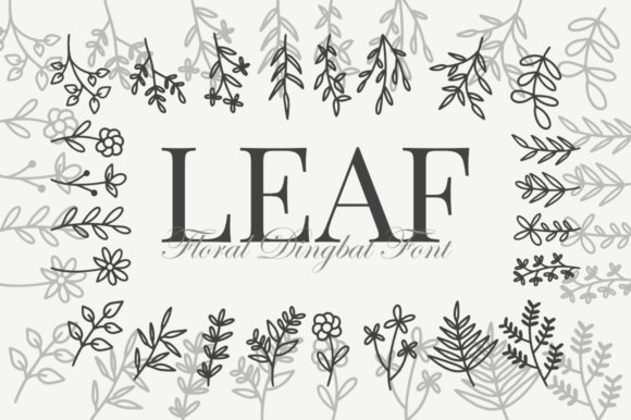 Leaf Font