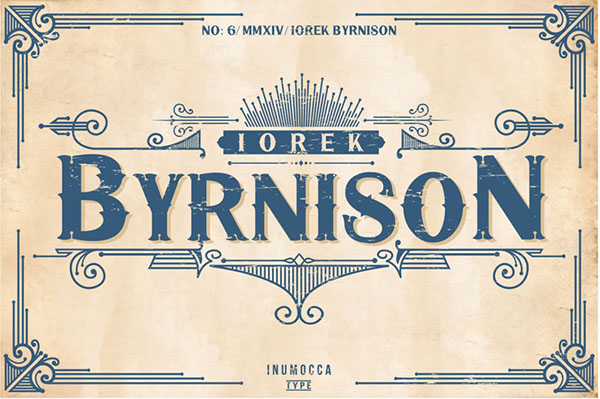 Byrnison Font
