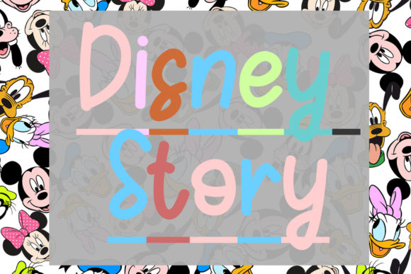 Disney Story Font