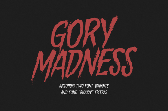 Gory Madness Font