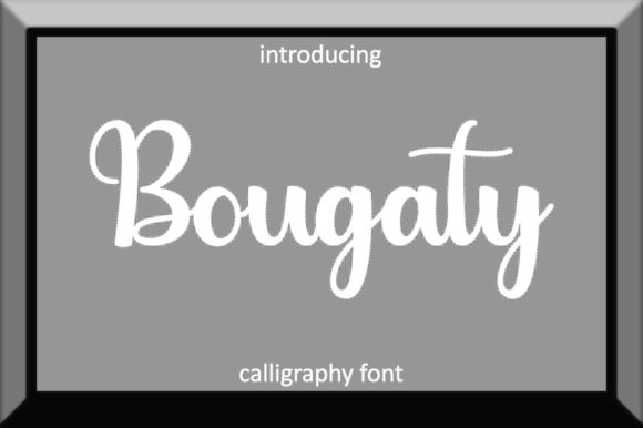 Bougaty Font