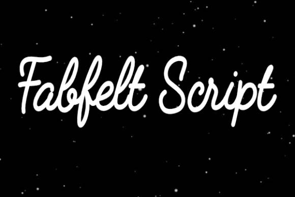 Fabfelt Font