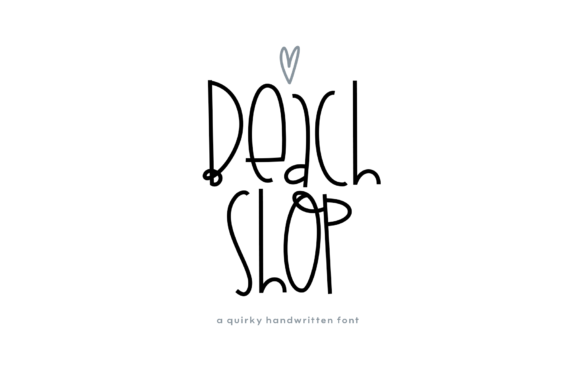Beach Shop Font
