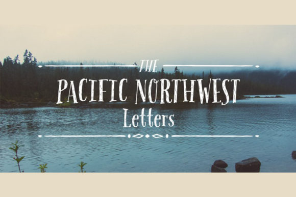 Pacific Northwest Letters Font