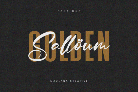 Salloum Golden Font Duo Font