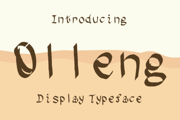 Olleng Font