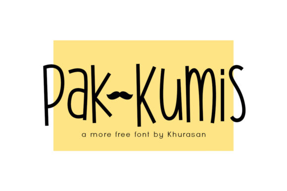 Pak Kumis Font