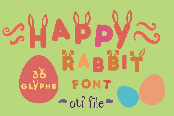 Happy Rabbit Font